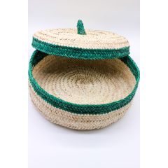 حافظة خبز من الخوص