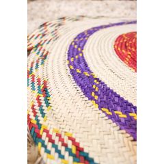 حصير تراثي منسوج يدويًا – خوص النخيل