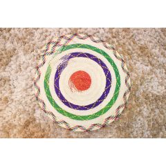 حصير تراثي منسوج يدويًا